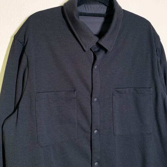 Lululemon About Face Shacket Reversible Jacket Men's XL Shacket Gray M4690S - Picture 7 of 8